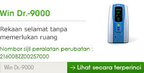 Win Dr.-9000 - Rekaan selamat tanpa  memerlukan ruang